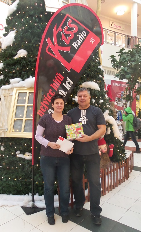Vánoční strom rádia Kiss 98